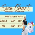 thumbnail image 7 of PTS Inflatable Ride On Unicorn Costume for Adult, Funny Blow up Inflatable costumes Halloween Costume Cosplay Party, 7 of 7