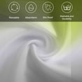 thumbnail image 5 of Green Gray Ombre Cloth Napkins, Modern Gradient Abstract Art Washable and Reusable Dinner Napkins Set of 8, Table Napkin for Kitchen Party Birthday Wedding Hotel Housewarming 20"x20", 5 of 8