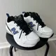 thumbnail image 2 of New Balance Womens 9 608 v5 Casual Comfort Cross Trainer Shoes, White/Navy Size, 2 of 6