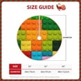 thumbnail image 2 of Sikiie Colorful Building Blocks Christmas Tree Skirt, Christmas Tree Decorations, Christmas Decor, Tree Mat Decoration(30-48IN)-30", 2 of 6