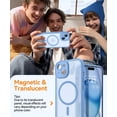 thumbnail image 3 of Funda magnética CANSHN para iPhone 15 6.1 - Azul claro, 3 of 7