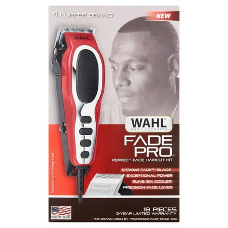 Wahl Fade Pro 18 Pieces Perfect Fade Haircut Kit (Best Fade Haircut Numbers)