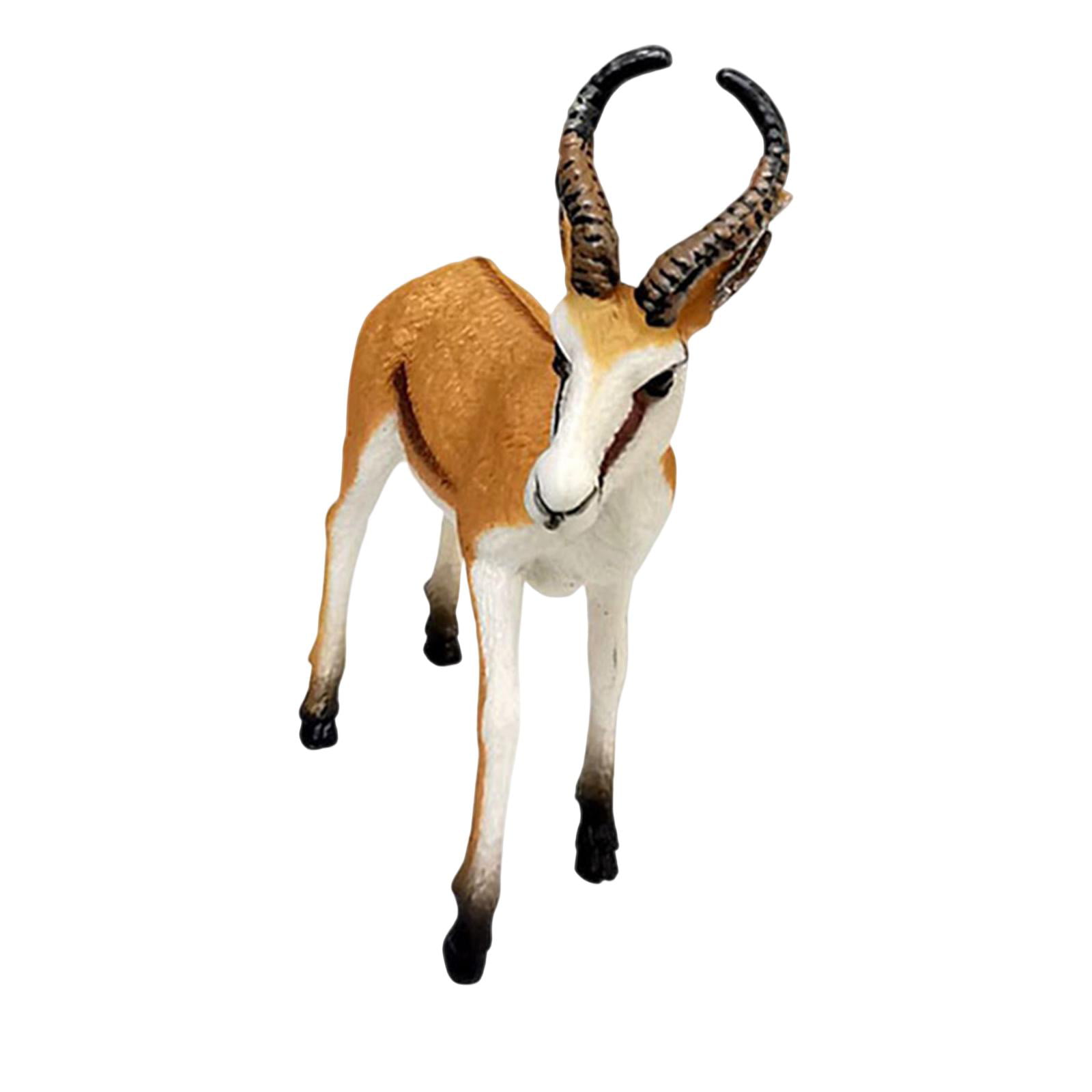 ras krekel relais Antelope Springbok Deer Figurines Learning Preschool Zoo Animal Toy for  Ages 3 and up Kids Collectibles Gifts - Walmart.com