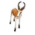 thumbnail image 2 of Figuras de ciervos Springbok de antílope de vida silvestre, juguete de aprendizaje de animales para niños pequeños , marrón, 2 of 7
