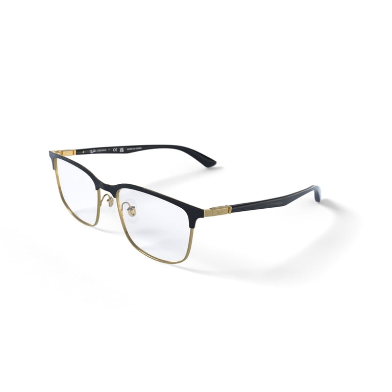 Ray-Ban Unisex Size 57 Square RB6518 Prescription Eyeglasses