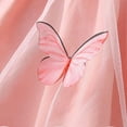 thumbnail image 6 of 3-12 Years Girls' Fashion Cute Insect Mesh Princess Skirt Sleeveless Round Neck Dress, 6 of 8