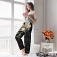 thumbnail image 5 of Sikiie Vintage Winged Rose Skull Women’s Ultra-Soft Comfy Lounge Pants Sleepwear Comfy Lounge Pants Drawstring Sleep Bottoms with PocketsLarge, 5 of 6