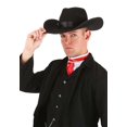 thumbnail image 4 of elope Black Cowboy Costume Hat for Adults and Kids Standard, 4 of 4