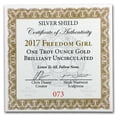thumbnail image 4 of 2017 1 oz Gold Round - Freedom Girl (w/Box & COA), 4 of 4
