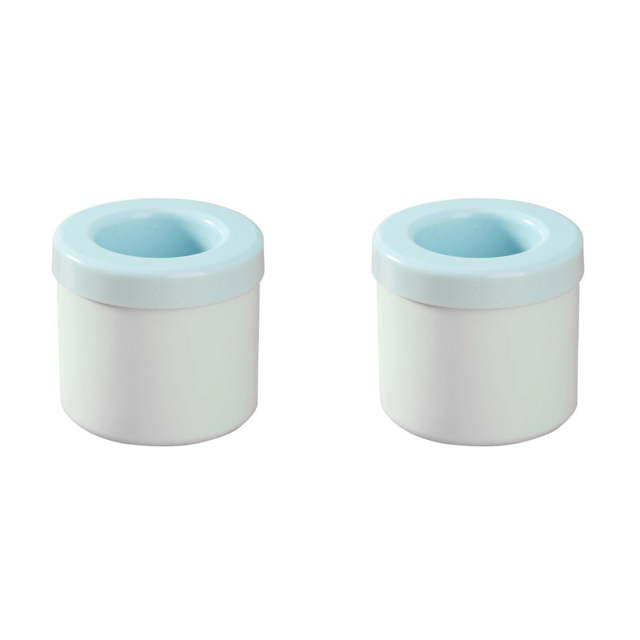 Molde Silicona para Cubitos Hielo Con Tapa Fabricante Whisky (cielo) Azul