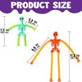 thumbnail image 4 of Esqueleto de Halloween Joyin de Fidget Toys que brilla en la oscuridad, 6 unidades, 4 of 7