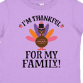 thumbnail image 4 of Inktastic Thanksgiving Girl Turkey Thankful for Family Girls Toddler T-Shirt, 4 of 5