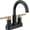 Matte Black / Champagne Bronze, variant on Delta 25749LF Nicoli 1.2 GPM Centerset Bathroom Faucet - Chrome