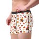 thumbnail image 2 of Fotbe Autumn Maple Leaf with Hedgehog Calzoncillos Tipo Boxer con Bolsa de Soporte Total para Hombre, X-Temp Fresco, Transpirable y de Secado Rápido-X-Large, 2 of 5