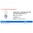 thumbnail image 2 of Timing Cover - Compatible with 1985 Chevy Celebrity 4.3L V6, 2 of 2