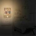 thumbnail image 2 of Yayeee 2-Pack Plug in LED Night Lights with Light Sensors Motion Detectors, Blue Flowers, 2 of 7