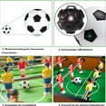 thumbnail image 5 of maskred 6Pcs Table Soccer Balls Supple Official Classical Decompression Diameter 28mm Mini Footballs Strong Black Desktop Toys 2Set, 5 of 5