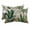 Green, Beige, Orange, variant on Tropical Palm Trees Outdoor Pillows for Chaise Lounge Chair Waterproof Lumbar Pillows with Insert&Adjustable Strap Beach Headrest Pillow Green Botanical Summer Flowers Plaid Pool Pillow 11"x16"