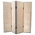thumbnail image 2 of 1" x 84" x 84" Beige Wood & Fabric Chateau  Screen, 2 of 2
