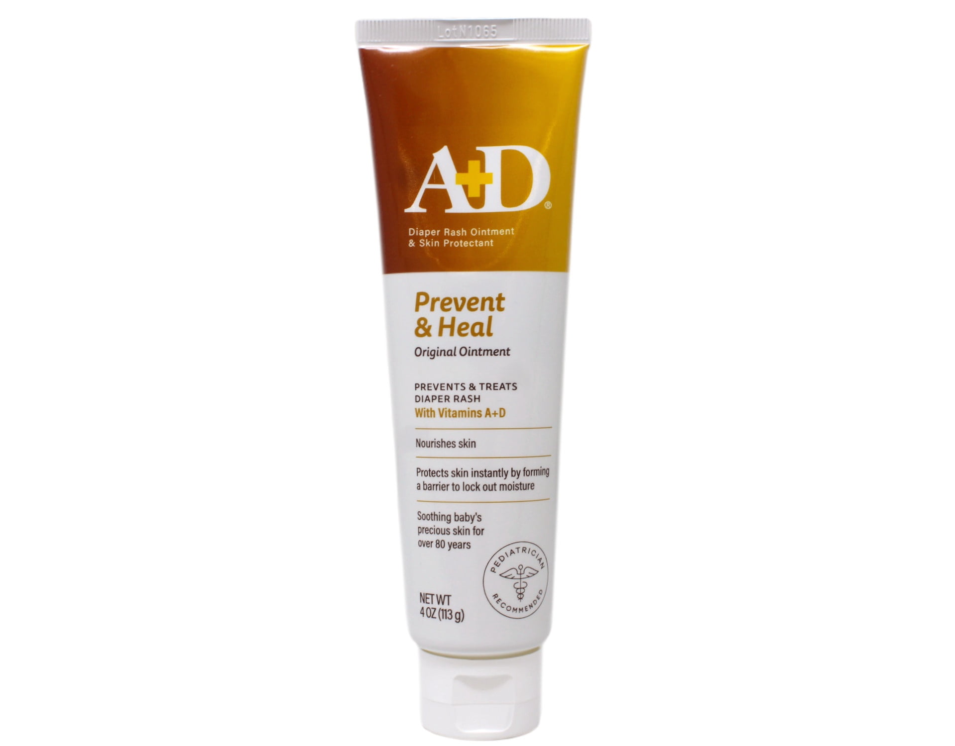 A+D Prevent + Heal Diaper Rash Ointment 4 oz, - 3 Pack
