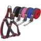 thumbnail image 2 of Arnés de correa para perros, conjunto de collar ajustable, chaleco vaquero con correa para mascotas para perros pequeños, medianos y grandes, correa para gatos y mascotas para entrenamiento de caminat, 2 of 5