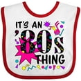 thumbnail image 3 of Inktastic It's an '80s Thing Boys or Girls Baby Bib, 3 of 4