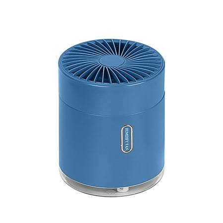 

AIEOTT Desktop Fan With Cool Air Misting Humidifiers USB Charge Foldable For Home Offic