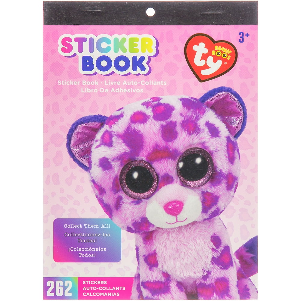 Beanie Boo Sticker Book Glamour Leopard - Walmart.com - Walmart.com
