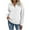 White, variant on Womens Half Zip Pullover, Yigetop Women Sweatshirt Casual Long Sleeve Half Zip Pullover Lightweight Casual Loose Fashion Sweatshirts Womens Oversized Sweatshirt Black L