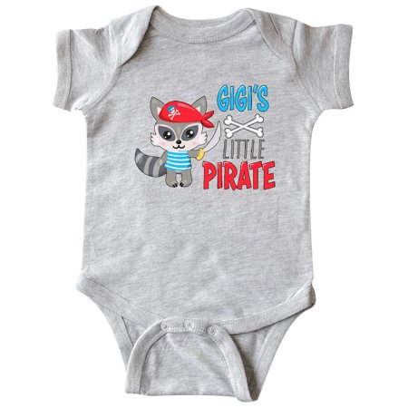 

Inktastic Gigi s Little Pirate Cute Raccoon with Sword Gift Baby Boy or Baby Girl Bodysuit
