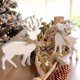 thumbnail image 5 of Ganfancp Decoraciones Navideñas Reno Blanco de Madera Artesanía Alféizar de La Ventana Decoración Festiva para El Hogar Rebajas Hoy Liquidación 2X Adorno de Ciervo, 5 of 5