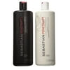 Sebastian Penetraitt Strengthening and Repair Shampoo and Conditioner Liter Duo 2 x 33.8 oz