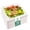 White-10inch Square, variant on 100-Pack Square Compostable Paper Plates – Heavy Duty Biodegradable Bagasse Plates, Microwaveable Eco-Friendly Natural Disposable Plates Made of Sugarcane Fiber for Party, Picnic