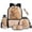 Orange Capybara Print, variant on Bulopur Orange Capybara Kids Backpack Set 5 Pcs Kawaii Cute Book Bag with Lunch Bag, Pencil Case, Water Bottle Cover and Wrist Strap for Capybara Lover Girls Ages 6-12