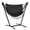 Dark Grey, variant on Outsunny Hammock Chair w/ Stand, Hammock Swing w/ Side Pocket, Headrest