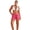 Coral Pink, variant on Women's Cotton Tie-Front Cover Up Shorts