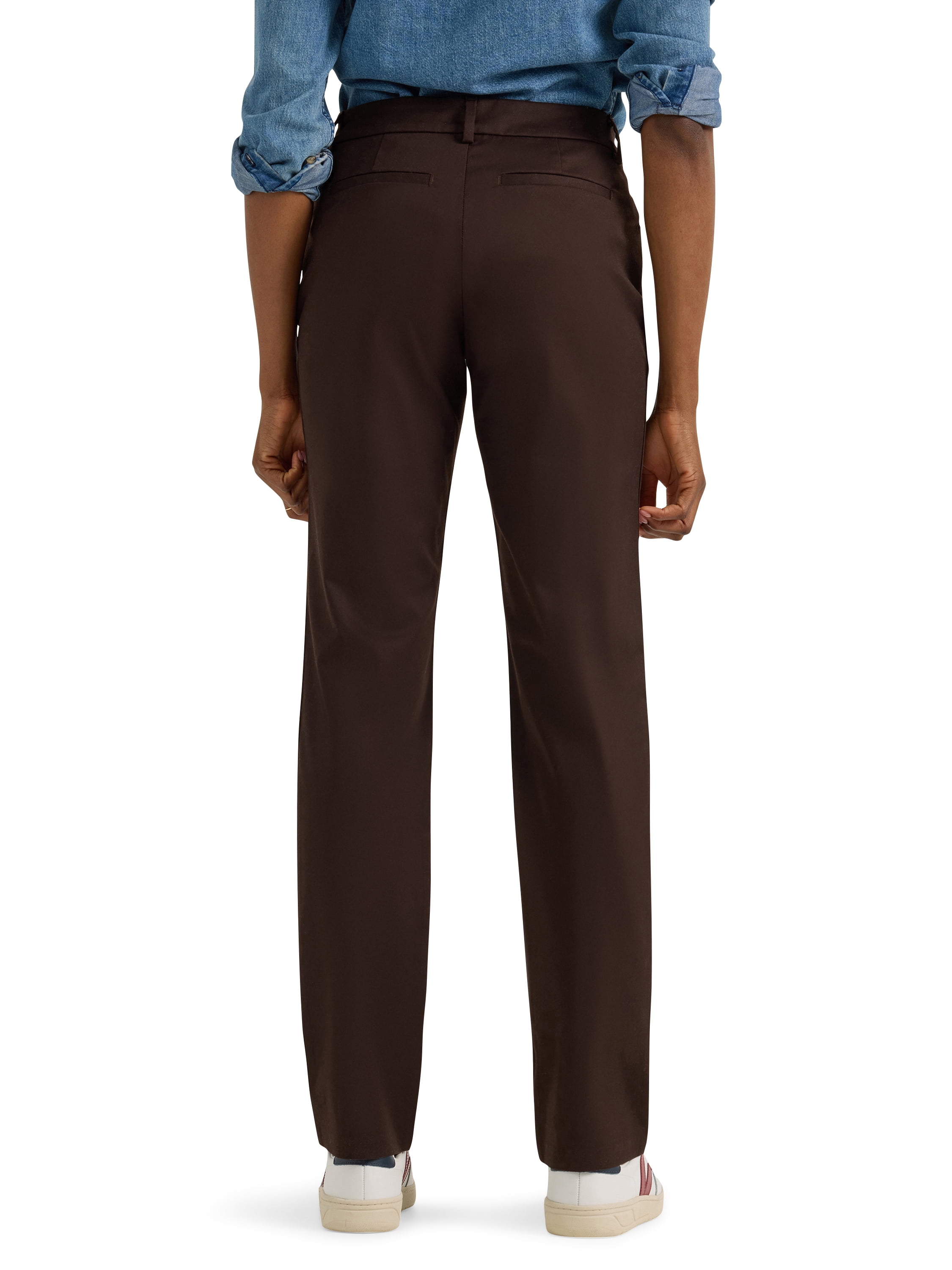 Lee Women’s Straight Leg Wrinkle Resist Stretch Pant