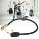 thumbnail image 4 of Cable de Pedal de guitarra, Conector de ángulo recto dorado negro, Accesorios para Instrumentos Musicales, 33cm de longitud, 4 of 7