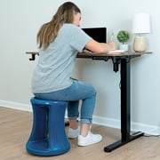 Simplay3 Live Fit 17 Active Balance Chair for Ages 8-12, Union Blue