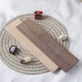 thumbnail image 1 of OULII 2Pcs Wood Board for Mini House Walnut Beech Assorted Color Rectangular for Home Decor 16.70X4.40X0.50Cm, 1 of 8