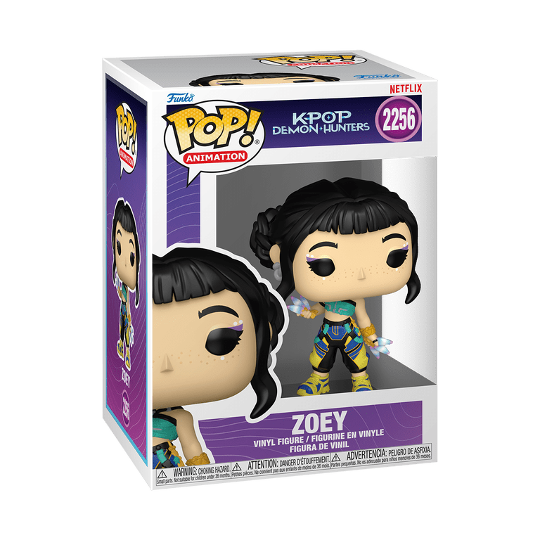 Funko, Vinyl Figure, K-POP Demon Hunters Zoey, approx 4.1 in