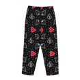 thumbnail image 5 of Daiia Card Suits Women's Sleep Pant with Pockets and Drawstring,Pajama Pants-Large, 5 of 9