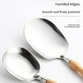 thumbnail image 4 of 10pc 304 Stainless Steel Kitchen Utensils Set Wood Handle Tool for Cookware, 4 of 7