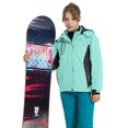 thumbnail image 5 of Wantdo Girl's Waterproof Snowboard Coat Warm Ski Jacket Outdoor Raincoats Mint Green 14/16, 5 of 10