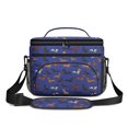 thumbnail image 2 of Dachshund Blue Pattern Insulated Lunch Box for Women Men, Medium Leakproof Cooler Bag with Adjustable Strap, 10"x6.7"x8", 2 of 6