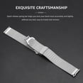 thumbnail image 4 of o0Q 22mm Stainless Steel Thick Mesh Watch Band Quick Release Adjustable h0Z Heavy Duty Watch Strap W, 4 of 5