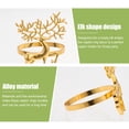 thumbnail image 2 of Shisuyan 6Pcs Holiday Napkin Rings Elk Napkin Decorations for Friends Sharing, 2 of 8