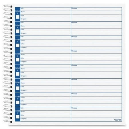 UPC: 0087958087147 | Adams Voice Mail Log Book