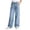 JN1-Light Blue, variant on SGMVNU Girls Casual Jeans Stretch Elastic Waist Distressed Denim Wide Leg Straight for Toddler Kids Spring Summer Everyday Wear Jeans for Girls(Size 4-5 Years,Navy)
