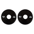 thumbnail image 1 of Las placas de peso accesorias de 2 piezas se adaptan a las barras de 5 cm para gimnasios en casa multifuncional 125 kg Negro, 1 of 8